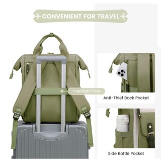 Foto 4 | Foto 4 | Mochila Para Portátil Lovevook Para Mujer De 15.6 Pulgadas Resistente Al Agua - Venta Internacional.