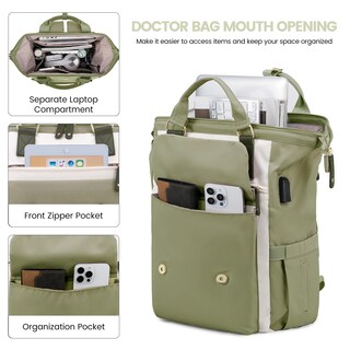 Foto 6 | Foto 6 | Mochila Para Portátil Lovevook Para Mujer De 15.6 Pulgadas Resistente Al Agua - Venta Internacional.