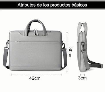 Foto 3 | Foto 3 | Bolsa para Laptop Malubero 15.6 Pulgada Bolsa Impermeable Portátil color Negro