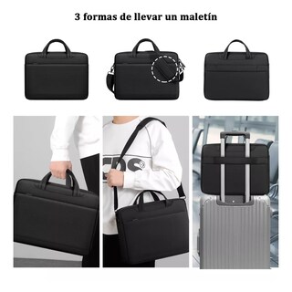 Foto 2 | Foto 2 | Maletín Para Portátil Impermeable Eo Safe Imports Esi-13016 Negro