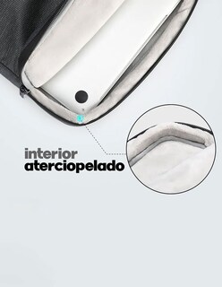 Foto 4 | Foto 4 | Maletín Para Laptop 15'' Mark Ryden Modelo 19x Color Gris Repelente Al Agua