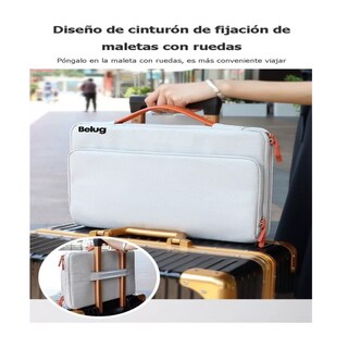 Foto 3 | Foto 3 | Bolsa Protectora Impermeable Para Laptop De 15.6 Pulgadas Gris Belug