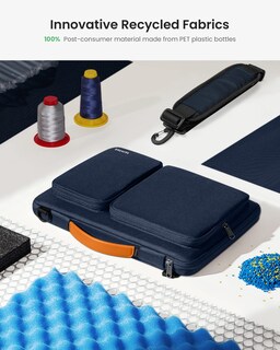 Foto 6 | Foto 6 | Bandolera Para Portátil Tomtoc, Protección 360°, 15.6 Pulgadas, Con Funda - Venta Internacional.