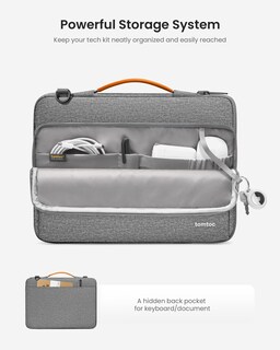 Foto 2 | Foto 2 | Bandolera Para Portátil Tomtoc 360 Con Protección Para Macbook Pro De 14 Pulgadas - Venta Internacional.