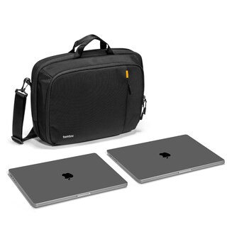Foto 1 | Foto 1 | Maletín Para Portátil Tomtoc Con Doble Compartimento De 16 Pulgadas Para 2 Ordenadores Portátiles - Venta Internacional.