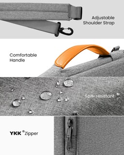 Foto 6 | Foto 6 | Bandolera Para Portátil Tomtoc 360, Protectora Para Macbook Air De 15 Pulgadas - Venta Internacional.