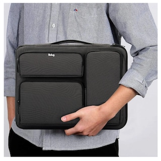Foto 5 | Foto 5 | Funda Maletín Protectora Laptop 15.6 14 Pulgada-prueba Golpe Belug, Negro