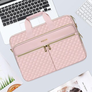 Foto 7 | Foto 7 | Funda Para Portátil Mosiso De 15-15,6 Pulgadas, Cuadrada, Acolchada, Rosa - Venta Internacional.