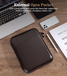 Foto 4 | Foto 4 | Funda Para Tableta Moko De 9 A 11 Pulgadas, Compatible Con Ipad 10.9, Marrón Oscuro - Venta Internacional.