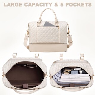 Foto 5 | Foto 5 | Bolsa De Viaje Para Mujer Weekender Bag Camtop Con Funda De Equipaje - Venta Internacional.