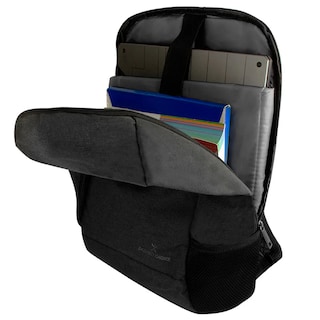 Foto 6 | Foto 6 | Mochila Perfect Choice Stamp Para Laptop 15.6'' Negro Pc-084280