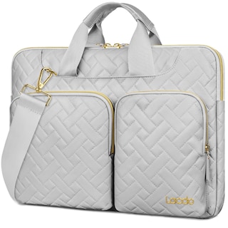 Foto 1 | Foto 1 | Bolso De Hombro Para Portátil Lacdo 360° Con Protección De 14 Pulgadas Gris Espacial - Venta Internacional.