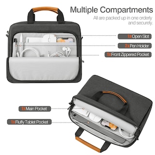 Foto 3 | Foto 3 | Funda Para Tableta Moko Ipad Air M3 De 9-11 Pulgadas Negro Y Gris - Venta Internacional.