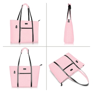Foto 5 | Foto 5 | Bolsa para Laptop de 17 Pulgadas Mosiso Rosa-Venta Internacional