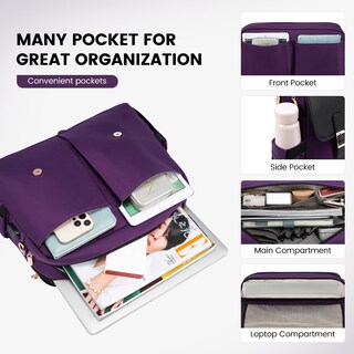 Foto 4 | Foto 4 | Bolsa Para Portátil Lovevook Para Mujer De 15.6 Pulgadas Con Gran Capacidad - Venta Internacional.