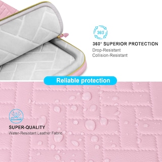 Foto 3 | Foto 3 | Funda Para Portátil Lacdo Para Mujer Nueva Macbook Pro Sakura De 14 Pulgadas Rosa - Venta Internacional.