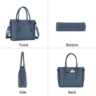 Foto 4 | Foto 4 | Bolsa Mosiso Para Portátil Piel Sintética Impermeable 15-16 Pulgadas Azul - Venta Internacional.