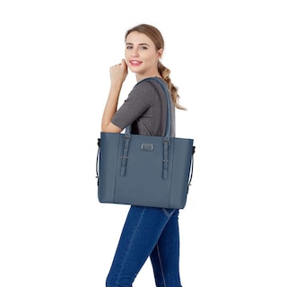 Foto 5 | Foto 5 | Bolsa Mosiso Para Portátil Piel Sintética Impermeable 15-16 Pulgadas Azul - Venta Internacional.