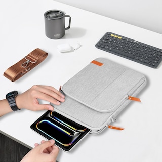 Foto 7 | Foto 7 | Funda Para Tablet Lacdo Para Ipad De 11 Pulgadas Y Samsung Galaxy  Color Gris - Venta Internacional.