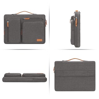 Foto 5 | Foto 5 | Bandolera Para Portátil Mosiso 360 Protective De 15 Pulgadas Gris Pardo - Venta Internacional.