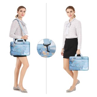 Foto 5 | Foto 5 | Bolso De Hombro Para Portátil Mosiso 360 Protective 17-17.3 Pulgadas Turquesa - Venta Internacional.