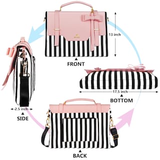 Foto 4 | Foto 4 | Funda Para Portátil Matein Para Mujer De 17 Pulgadas  Bonita Computadora  Rosa - Venta Internacional.