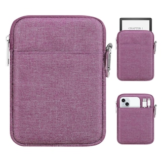 Foto 1 | Foto 1 | Funda Acolchada Moko Para Tableta Ereader De 6 A 7 Pulgadas Color Morado - Venta Internacional.