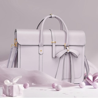 Foto 5 | Foto 5 | Bolsa Para Portátil Mosiso De Piel Sintética De 15 A 15 6 Pulgadas Para Mujer Color Lila Polvoriento - Venta Internacional.