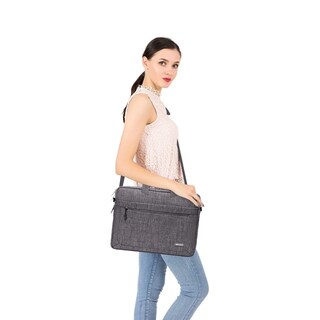 Foto 5 | Foto 5 | Mochila para Laptop Mosiso 17-17.3 Pulgadas Gris - Venta Internacional