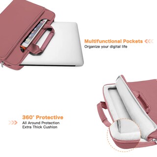 Foto 3 | Foto 3 | Bolsa de Hombro para Portátil Mosiso 360 Protective MacBook Air 15 - Venta Internacional