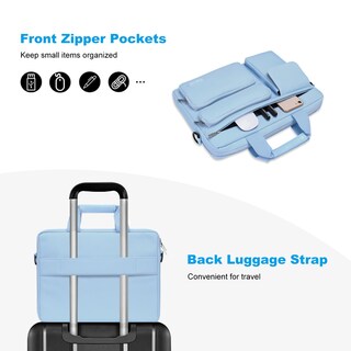 Foto 2 | Foto 2 | Bandolera para Portátil Mosiso 15.6 Pulgadas Azul - Venta Internacional