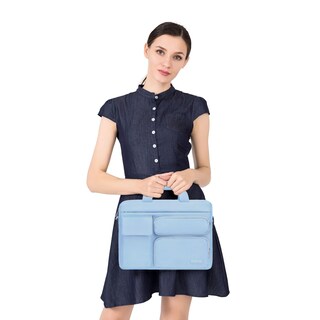Foto 5 | Foto 5 | Bandolera para Portátil Mosiso 15.6 Pulgadas Azul - Venta Internacional