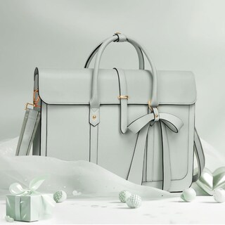 Foto 5 | Foto 5 | Funda Para Portátil Mosiso Para Mujer De Piel Sintética De 13 A 14 Pulgadas  Color Verde - Venta Internacional.