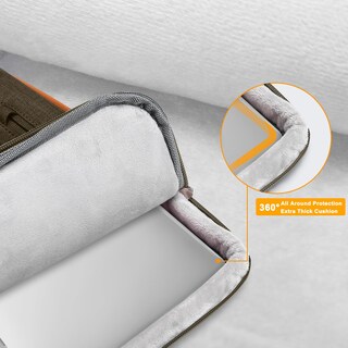 Foto 3 | Foto 3 | Bandolera Para Portátil Mosiso 360 Protective 15 Pulgadas Color Marrón Algarrobo - Venta Internacional.