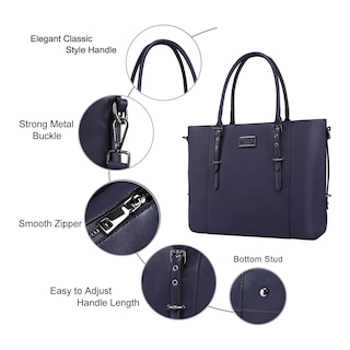Foto 4 | Foto 4 | Bolsa para Laptop Mosiso 15-16 Pulgadas Azul - Venta Internacional