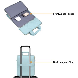 Foto 3 | Foto 3 | Mochila para Laptop Mosiso Vertical 15-15.6 Pulgadas Azul - Venta Internacional
