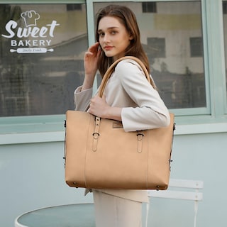 Foto 2 | Foto 2 | Bolsa Mosiso Para Portátil Piel Sintética Impermeable Para Mujeres De 15 A 16 Pulgadas - Venta Internacional.