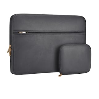 Foto 1 | Foto 1 | Funda para Laptop de Cuero 15-15.6 Pulgadas color Gris
