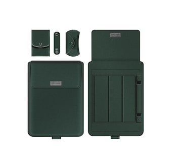 Foto 1 | Foto 1 | Funda Maletín Para Laptop 15.6 P. Verde