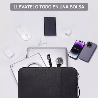 Foto 5 | Foto 5 | Funda para MacBook Pro / Air 13 / 13.3 IPad / Laptop Eo Safe Imports Esi-8703 color Negro