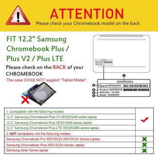 Foto 2 | Foto 2 | Venta Internacional - Funda Fintie para Chromebook Plus V2 de 12,2 Pulgadas