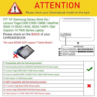 Foto 2 | Foto 2 | Funda Fintie para Samsung Galaxy Book Go Np545xla - Venta Internacional