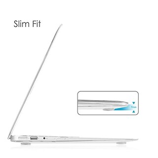 Foto 3 | Foto 3 | Funda Fintie para Macbook Air 13,3'' A1466/a1369 Crystal Cle - Venta Internacional