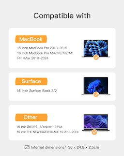 Foto 2 | Foto 2 | Funda Protectora Inateck 360° para Macbook Pro 16 Pulgadas - Venta Internacional