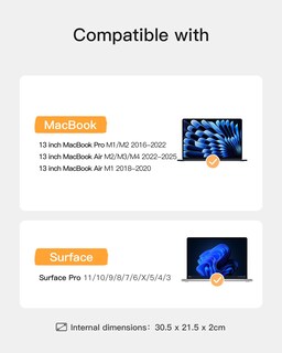 Foto 2 | Foto 2 | Funda Inateck para Macbook 13 Pulgadas - Venta Internacional