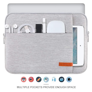 Foto 4 | Foto 4 | Funda Para Portátil Lacdo Para Macbook Air/pro De 13 Pulgadas, Gris - Venta Internacional.