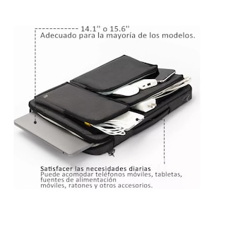 Foto 2 | Foto 2 | Funda Maletin Protectora Laptop 15.6'' Impermeable Eo Safe Imports Esi-14319-1 Negro
