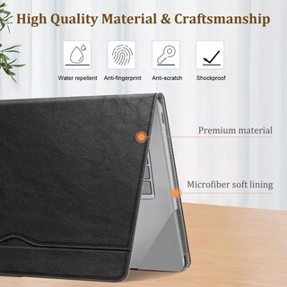 Foto 2 | Foto 2 | Funda Fintie Para Portátil Microsoft Surface De 15 Pulgadas, Color Negro - Venta Internacional.