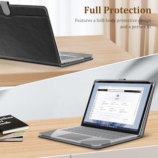 Foto 3 | Foto 3 | Funda Fintie Para Portátil Microsoft Surface De 15 Pulgadas, Color Negro - Venta Internacional.