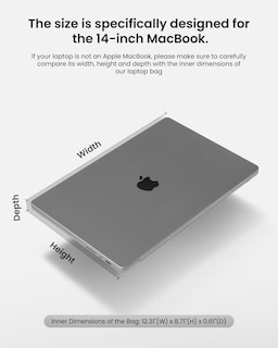 Foto 2 | Foto 2 | Funda Protectora Tomtoc 360 Para Portátil Macbook Pro De 14 Pulgadas - Venta Internacional.